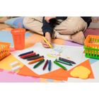 Bic, Kids, Plastidecor Triangle, creioane cerate, 12 culori