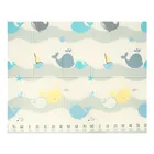 Bocioland, Orasul Apei, covoras din spuma pliabil, gri, 150-180 cm