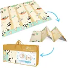 Bocioland, Panda, covoras din spuma pliabil, 150-180 cm