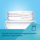 Canpol babies, EasyStart, Newborn baby, biberon cu gatul larg, 120 ml, bej, 0m+