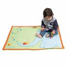 Chicco, covoras moale pentru bebelusi, Elefant, 72-90 cm
