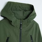 Cool Club, Geaca cu gluga pentru baieti, 3in1, verde-negru