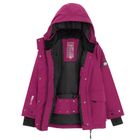 Cool Club, Geaca de schi impermeabil pentru fete, cu gluga, calduroasa, roz