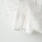 Cool Club, Rochie cu maneca scurta pentru fete, alb