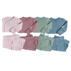 Cool Club, Set pentru baieti, Body cu maneca lunga, Pantaloni cu botosei, din tricot striat, albastru