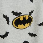 Cool Club, Set pentru baieti, Caciula, Body cu maneca lunga, Salopeta cu botosei, Pantaloni cu botosei, Patura, mix, imprimeu Batman