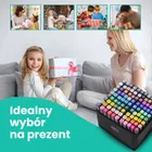 Extralink, set de markere cu alcool, 100 buc.