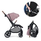 Kinderkraft, Evolution Cocoon, carucior de copii 2in1, roz