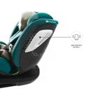 Kinderkraft, I-Grow 2 Plus, scaun auto, i-Size, verde, 40-150 cm