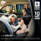 Kinderkraft, I-Grow, scaun auto, I-size, Black, 40-150 cm