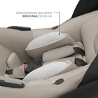 Kinderkraft, I-Lite, scaun auto + baza Endura Safe Fx, 40-87 cm, beige