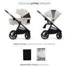 Kinderkraft, Nea 2, carucior multifunctional 2w1, Soft Beige