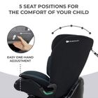 Kinderkraft, Oneto 3, I-size, scaun auto, Graphite Black, 76-150 cm
