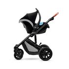 Kinderkraft, Prime, carucior multifunctional 2in1, negru + geanta Mommy Bag