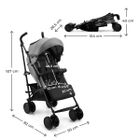 Kinderkraft, Siesta 2, carucior, Moonlight Grey
