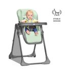 Kinderkraft, Tastee, scaun inalt pliant pentru hranire, Grey