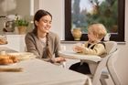 Kinderkraft, Tino, scaun de hranire 3in1, gri