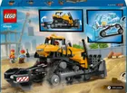 LEGO City, Buldozer galben, 60466