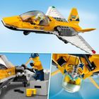 LEGO City Great Vehicles, Transportor de avion cu reactie pentru spectacol aviatic, 60289