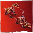 LEGO NINJAGO, Dragonul de lava transformator cu val de caldura, 71793