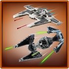 LEGO Star Wars, Fang Fighter mandalorian vs TIE Interceptor, 75348