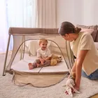 Lionelo, Alice, patut de volaj, 3in1, Grey