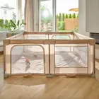 Lionelo, Florence, tarc de joaca pentru copii, Easy Fold, Beige Sand