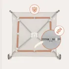 Lionelo, Mille Plus, parcul de joaca pentru copii, Grey Beige