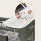 Lionelo, Sven Plus, patut de calatorie cu accesorii, Beige Olive