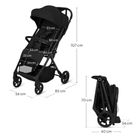 Lionelo, Tansi, carucior sport, Black Onyx