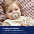Lovi, CapiChill Girl, suzeta dinamica din silicon, 18m+, 2 buc.