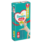 Pampers Pants, scutece-chilotel marimea 4, 9-15 kg, 52 buc.