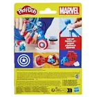Play-Doh, Marvel, Captain America, figurina si accesorii, set creativ