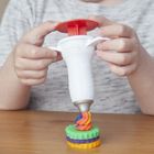 Play-Doh, Rainbow Cake Party, 7 cutie si accesorii, set creativ