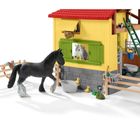 Schleich, Farm World, Grajd de cai, set, 42485