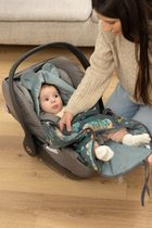 Sensillo, Velvet, husa pentru scaun auto, 90-90 cm, Paradise, smarald