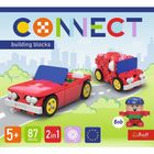 Trefl, Connect, Cabriolet / Delivery Van, set de constructie, 87 piese, 61970