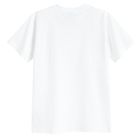 Tricou basic alb cu croiala relaxed NOWEAR
