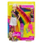 Barbie, Par curcubeu, papusa cu accesorii