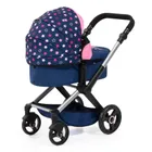Bayer Design, Xeo, carucior multifunctional pentru papusi, bleumarin-roz