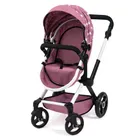 Bayer Design, Xeo, carucior multifunctional pentru papusi, roz