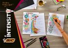 Bic, Intensity, creioane colorate premium, 36 culori