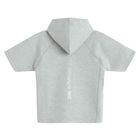 Bluza gri cu maneca scurta NOWEAR