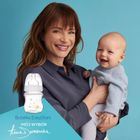 Canpol babies, EasyStart, Newborn baby, biberon cu gatul larg, 120 ml, bej, 0m+