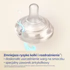 Canpol babies, Natural Shape, tetina doua zone anti-colic, 12 luni+, 2 buc.