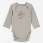 Cool Club, Body cu maneca lunga pentru bebelusi, mix, imprimeu Winnie the Pooh, set, 5 buc.