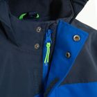 Cool Club, Geaca de ploaie cu gluga pentru baieti, 3in1, Geaca softshell, albastru