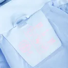 Cool Club, Geaca de ploaie cu gluga pentru fete, 3in1, Bluza polar cu fermoar, albastru