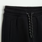 Cool Club, Pantaloni trening pentru baieti, negru, turcoaz, set, 2 buc.