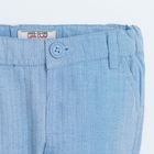 Cool Club, Set pentru baieti, Body-camasa cu maneca lunga, Papion pentru baieti, Vesta, Pantaloni, alb-albastru